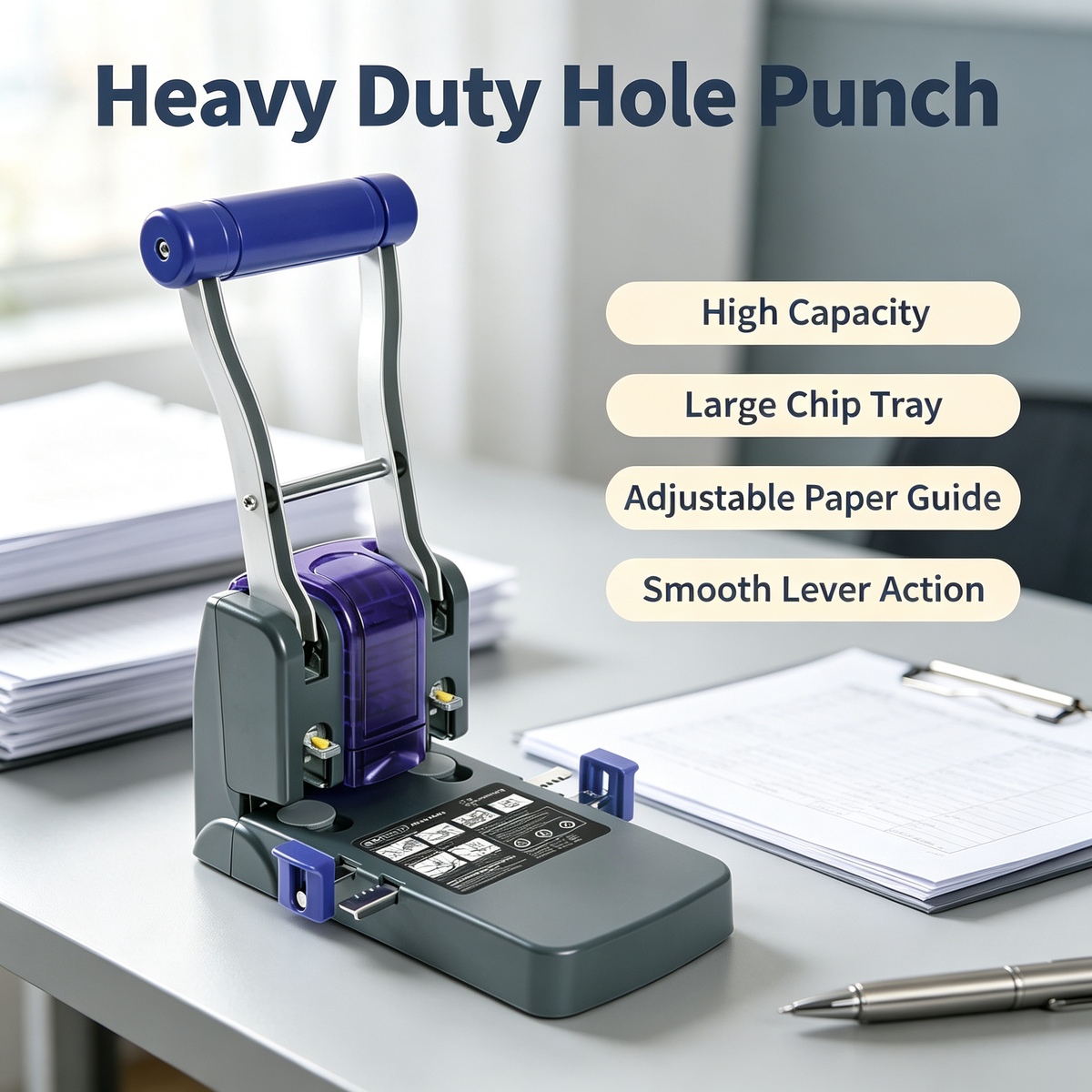 Heavy Duty Hole Punch