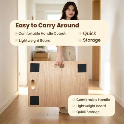 Wood Moving Dolly with 360° Rotating Casters