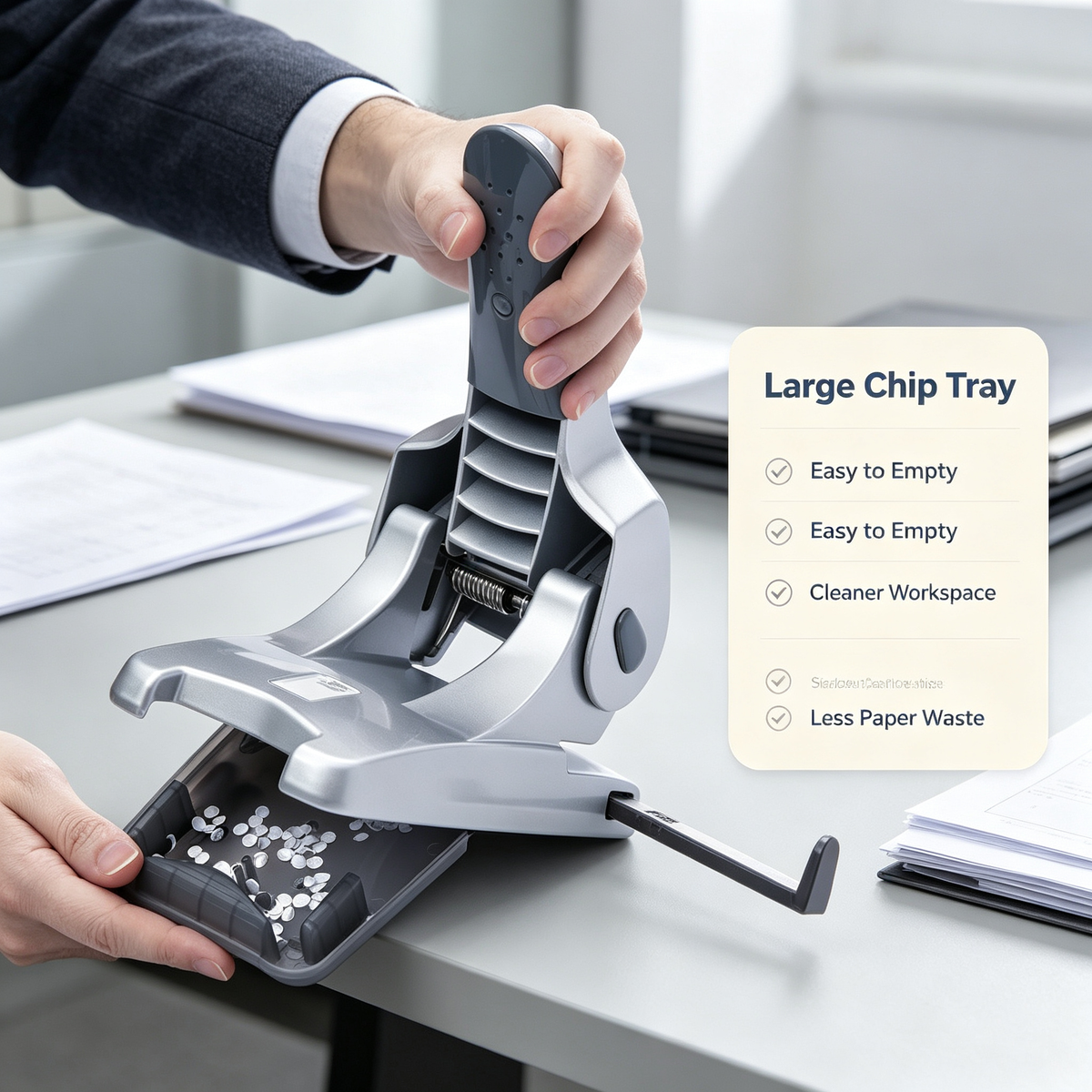 Heavy Duty 2-Hole Punch